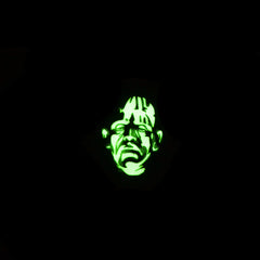 Frankenstein Monster Glow In The Dark Enamel Pin