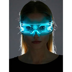 Cyberpunk LED Glasses