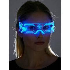 Cyberpunk LED Glasses
