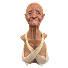 Party Granny Old Lady Silicone Mask