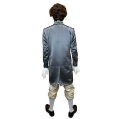 Stone Grey Colonial Lord Luther Men's Adult Costume