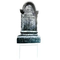 Ghosts of Salem Metal Lawn Decor Tombstones