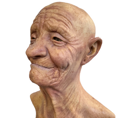 Party Granny Old Lady Silicone Mask