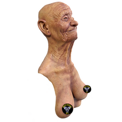 Party Granny Old Lady Silicone Mask