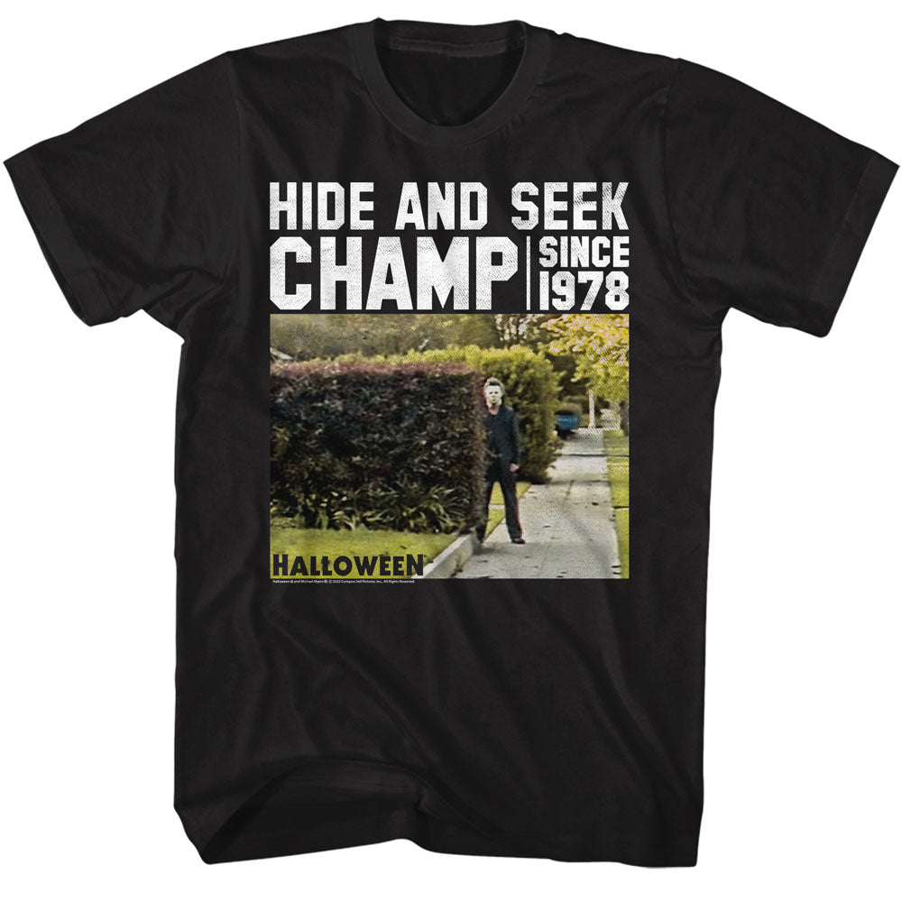 Halloween Hide And Seek Champ T-Shirt