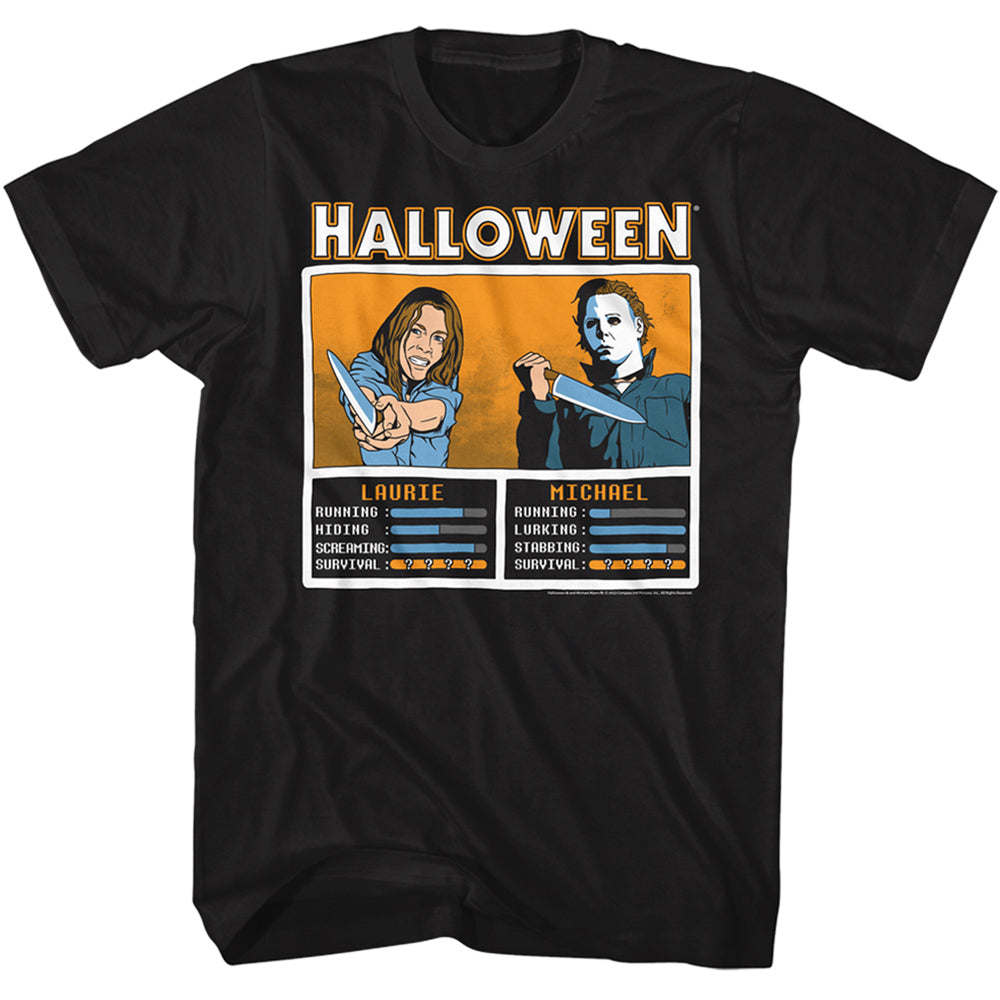 Halloween Laurie VS Michael T-Shirt