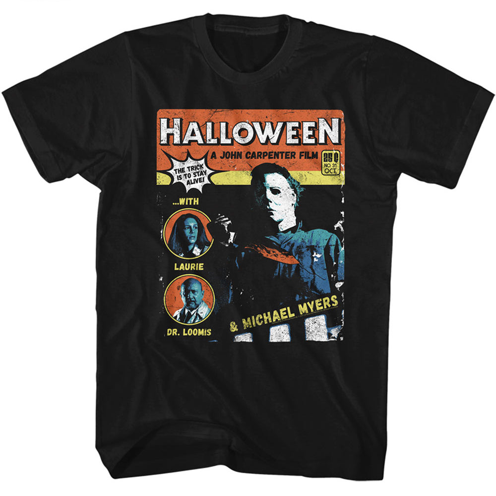 Halloween Comic Book T-Shirt