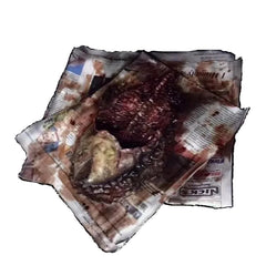 Rotting Fish Prop on Paper