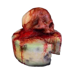 Head Cheese Gory Bloody Skull Prop