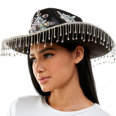 Premium Rhinestone Cowboy Hat