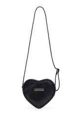 Damask Cross-Body Bag W/ Studded Bat Pattern