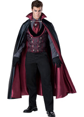 Premium Midnight Count Dracula Men's Vampire Costume