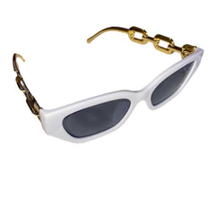 Gold Chain Cool Shape Sunglasses