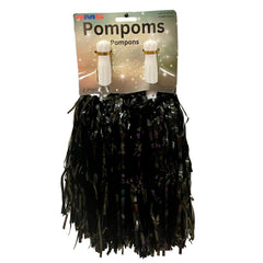 Thick Metallic Pom Poms Set
