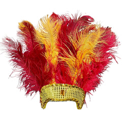 Large Showgirl Feather Headpiece