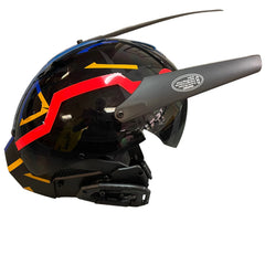 Adult LED Light Up Visor Helmet