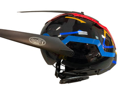 Adult LED Light Up Visor Helmet