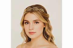 Gold Leaf Roman Goddess Headband