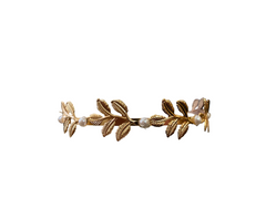 Gold Leaf Pearly Headband