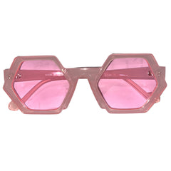 Thick Hexagonal Sunglasses