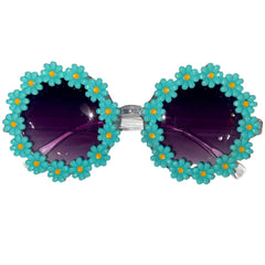 Crazy Daisy Clear Sunglasses