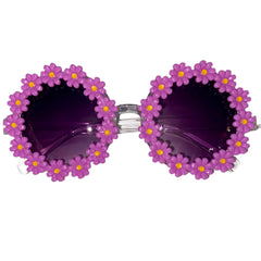 Crazy Daisy Clear Sunglasses