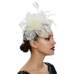 Ivory Fascinator