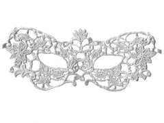 Simplistic Brocade Lace Masquerade Mask
