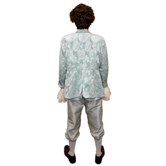 Light Blue Mint Colonial Lord Edward Men's Adult Costume