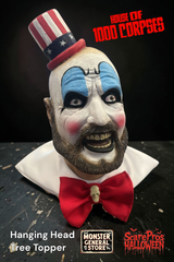 Captain Spaulding Hanging Head/Christmas Tree Topper