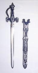 Dark Royalty Blue Sword