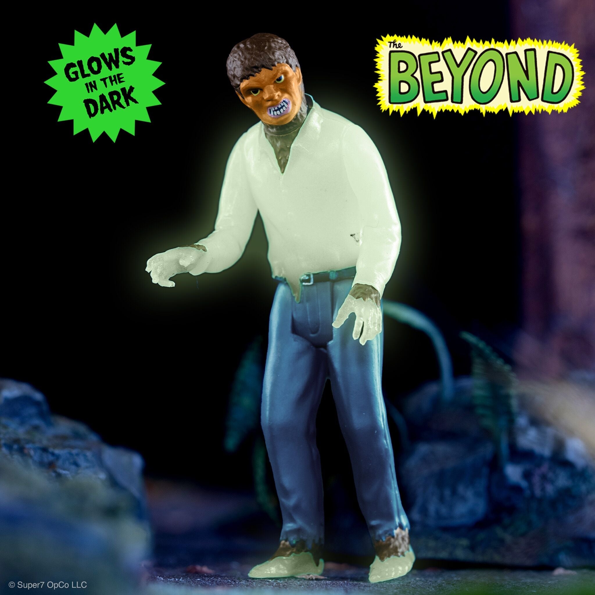 Pre-Code Horror: 3.75" Voracious Werewolf Glow in The Dark ReAction Collectible Action Figure