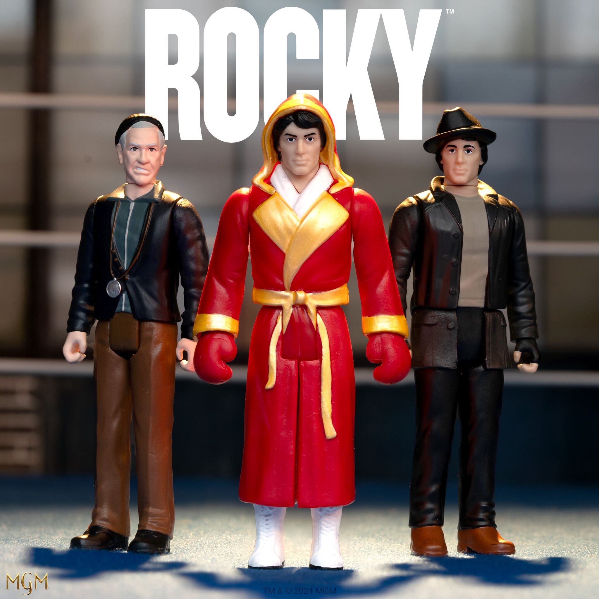 Rocky: 3.75" Italian Stallion Rocky Balboa ReAction Collectible Action Figure