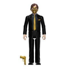 The Office: 3.75" Threat Level Midnight Jim Halpert as Goldenface ReAction Collectible Action Figure w/ Golden Weapon