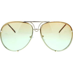 Aviator Ocean Lens Sunglasses