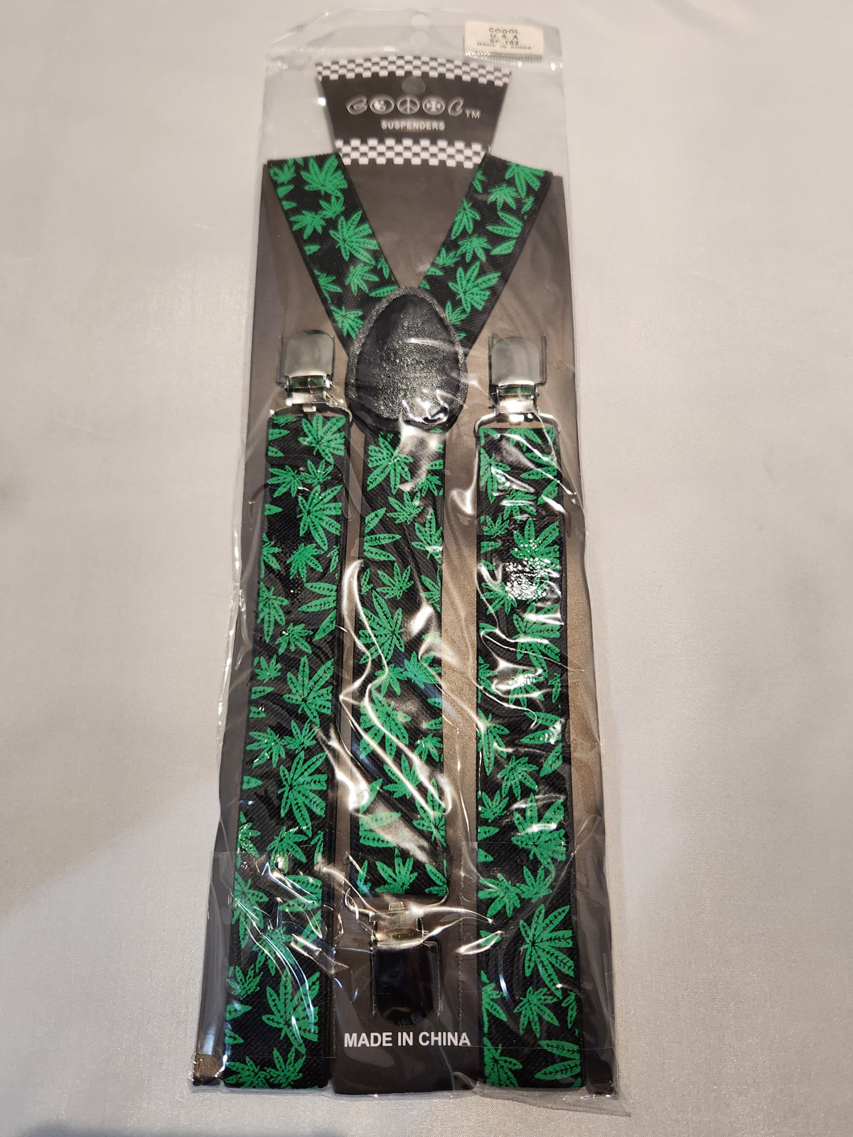 Green Leaf Suspenders