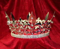 Silver Men’s Crown with Six Points