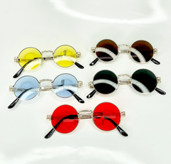 70s Round Disco Sunglasses