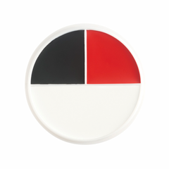 Ben Nye Red White & Black Cream FX Wheel