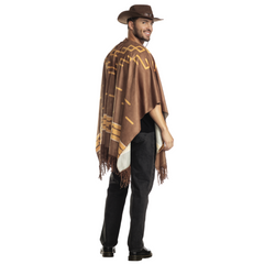 Cowboy Poncho Adult Unisex Costume