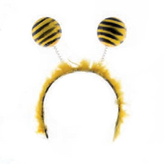 Fuzzy Bumblebee Antenna Headband