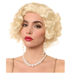 Pearl Necklace & Earrings