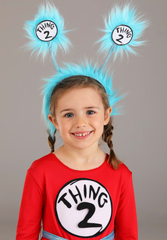 Dr.Seuss Thing 1 & Thing 2 Girls Costume