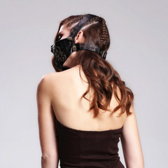 Copper Steampunk Face Mask