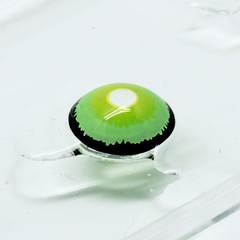 Princess Pinky Green Scar Sclera Contacts