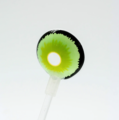 Princess Pinky Green Scar Sclera Contacts