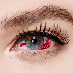 Princess Pinky Vessel Burst Sclera Contacts