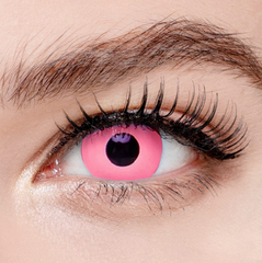 Pinky Paradise Pink UV Reactive Eye Contacts