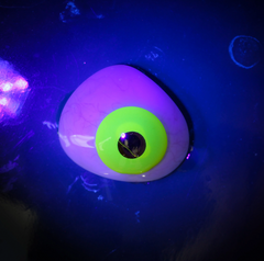 Pinky Paradise Yellow UV Reactive Eye Contacts