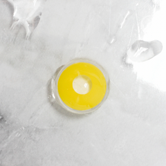 Pinky Paradise Yellow UV Reactive Eye Contacts